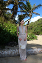 Load image into Gallery viewer, Maxi dress color crema
