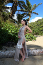 Load image into Gallery viewer, Maxi dress color crema
